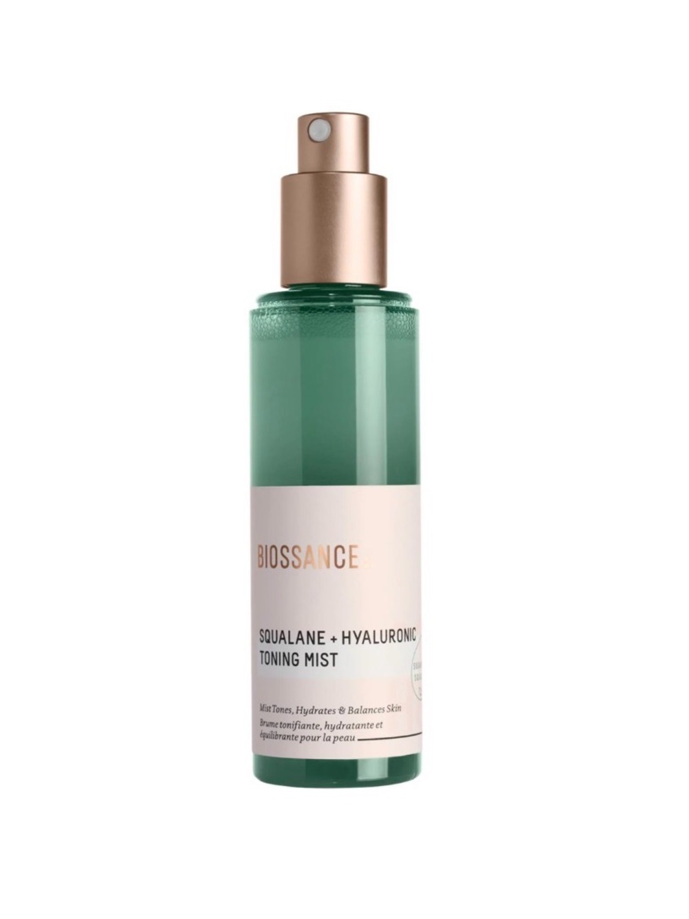 Biossance Squalane + Hyaluronic Toning Mist — Green